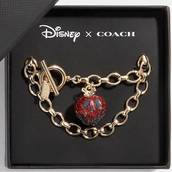 Coach Jewelry - NWT Disney Coach Collab Poison Apple Bracelet